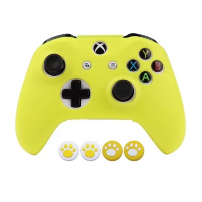 Aghana Digitals Yellow Soft Silicone Protective Joystick Skin