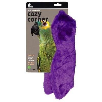 Prevue Pet Cozy Corner Fleece Bird Blanket - Large (Purple)