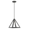 Livex Lighting Pinnacle 1 - Light Pendant in  Scandinavian Gray - 3 of 4