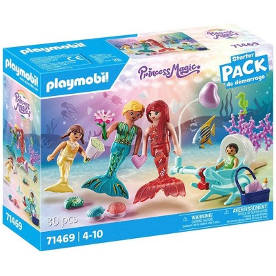 Playmobil Princess Magic Mermaid Family Starter Pack 71469 Playset 30pc