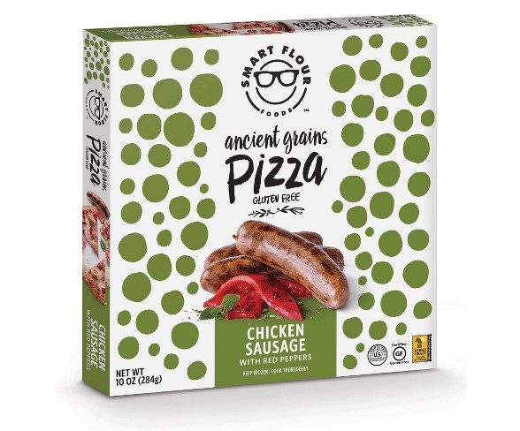 Smart Flour Chicken Sausage Frozen Pizza - 10.25oz