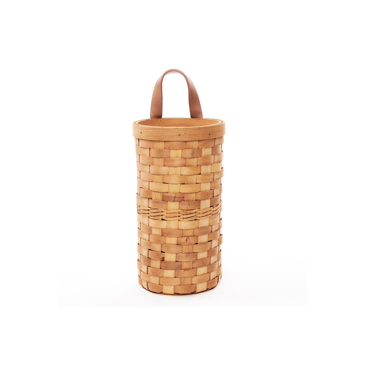 The Lakeside Collection Decorative Grocery Plastic Bag Dispenser - Woven Design - - thumbnail 3