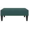 vidaXL Footstool Dark Green 30.3 in.x21.7 in.x12.2 in. Velvet - 4 of 4