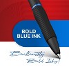 Sharpie 4pk S-Gel Pens 0.7mm Medium Tip Blue: Retractable, Contoured Rubber Grip, Pocket Clip, Stationery & Office Supplies - 3 of 4