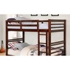 Twin Over Twin Bunk Bed with Two Drawers and Ladder - 4 of 4