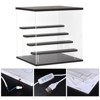 Unique Bargains Clear LED Light Dustproof Assembled Display Box for Collectibles - 4 of 4