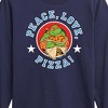 Boys' - Teenage Mutant Ninja Turtles - Peace Love Pizza Long Sleeve Graphic T-Shirt - 2 of 4