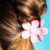 Gimme Beauty Pink Daisy Claw Clip + Medium Hair Band Hair Accessory Set - 2pc - 2 of 4