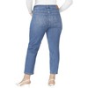 ELOQUII Women's Plus Size The Leigh Super Stretch Slim Leg Jean - 3 of 4