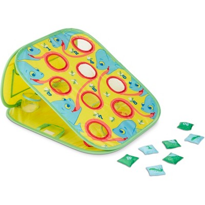 Melissa & Doug Sunny Patch Camo Chameleon Bean Bag Toss Action Game