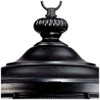 John Timberland Bellagio Vintage Outdoor Hanging Light Texturized Black 18" Clear Hammered Glass for Post Exterior Barn Deck House Porch Yard Patio - 3 of 4