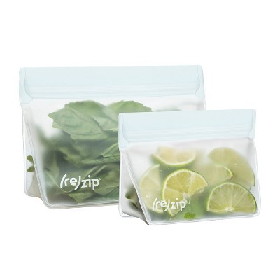 (re)zip Leak-Proof Food Storage Bags - Clear - 2ct