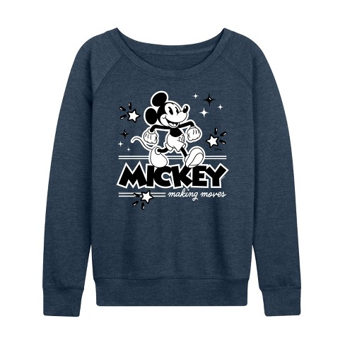 Women's - Disney - Mickey Mouse Lightweight French Terry Slouchy - image 1 of 4