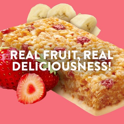 LUNA Bar Gluten Free Strawberry Banana Fiber Granola Protein Bars - 10.14oz/6ct