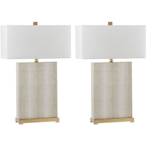 Joyce Table Lamp (Set of 2) - 27.75" Height - LIT4402 - Safavieh - 1 of 4