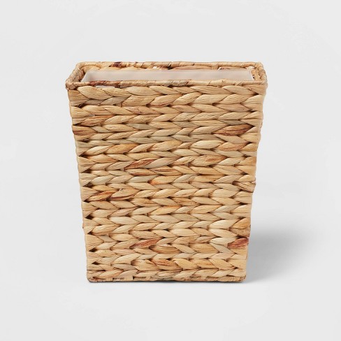 Light Weave Wastebasket Natural - Threshold™ : Target