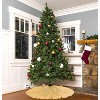 Wikineon Gold Tree Skirts Christmas Tree Skirt Sequence Christmas Tree Skirts Round 36inch Sequin Tree Skirts Personalized Xmas Decor Home Decor - 3 of 4