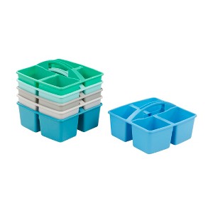 ECR4Kids 4-Compartment Medium Caddy, 6-Pack - 1 of 4