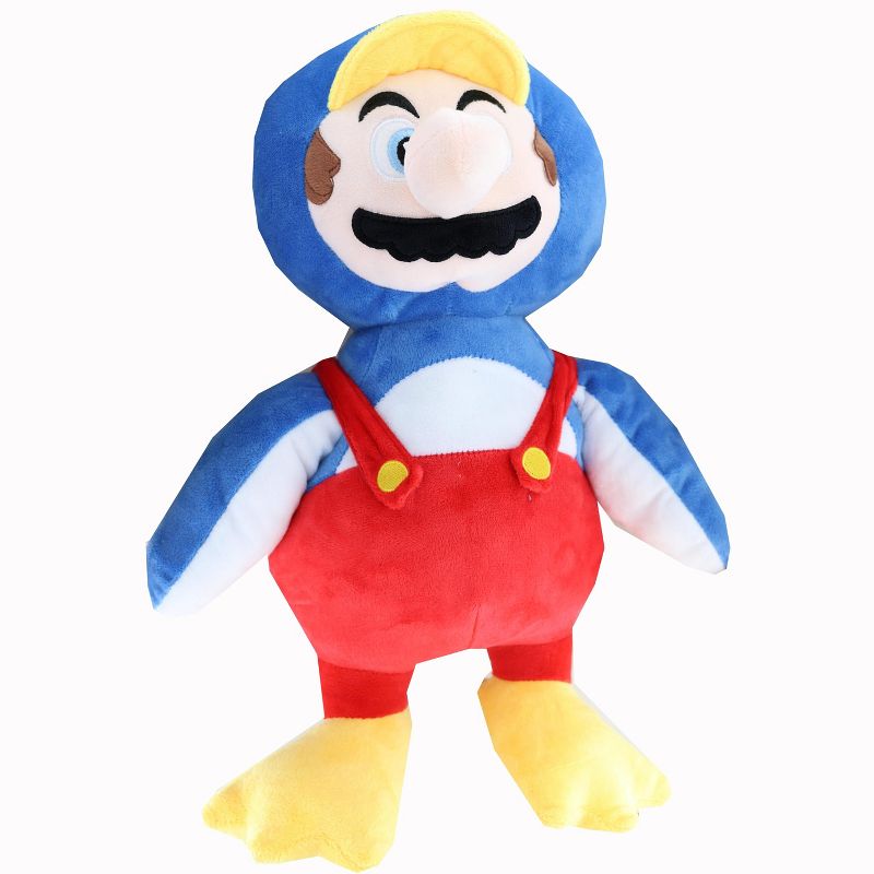 Chucks Toys Super Mario 18 Inch Character Plush | Penguin Mario, 1 of 3