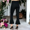 Anna-Kaci Women's Classic Retro Flared Jeans for Casual Looks for Everyday Wear - 3 of 4