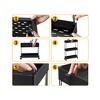 Apex Vanguards Black Rolling Laundry Shelving Basket - 3 of 3