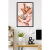 Trends International Reinders: Flowers - Earth Flowers in Floral Terra Framed Wall Poster Prints Black Framed Version 22.375" x 34" - 2 of 4