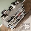 Zstar Rustic Wood Dresser for Bedroom, Chest of Drawers Storage Cabinet with Metal Handle - 3 of 4