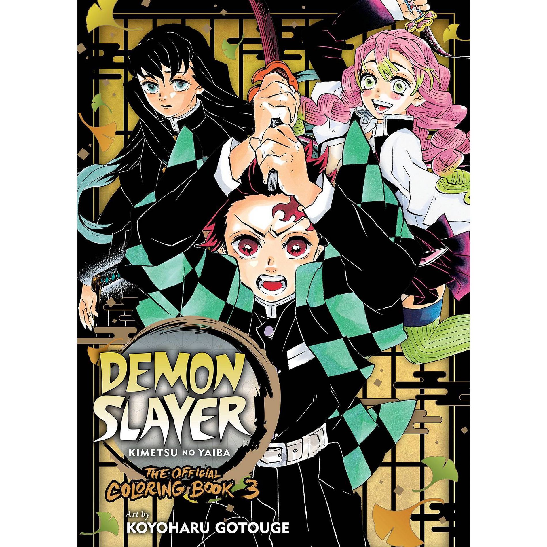 Demon Slayer: Kimetsu no Yaiba: The Official Coloring Book 3 - by Gotouge, Koyoharu (Paperback)