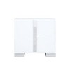 Kumasinova 2-Drawer Nightstand with Metal Handles, Modern Bedroom Storage Cabinet, Bedroom End Table, Dresser for Bedroom - 2 of 4