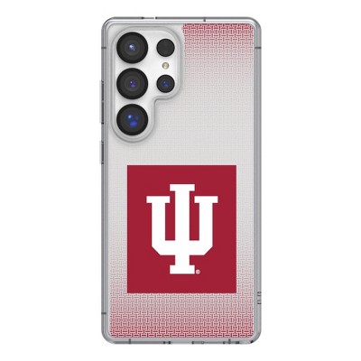 Keyscaper NCAA Big Ten Universities Linen Clear Cell Phone Case for Samsung Galaxy