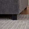 NicBex Chenille Accent Chair,Upholstered Living Room Chairs with Moveable Backrest Pillow,Modern Armless Chair,Accent Chairs for Living Room - 3 of 4