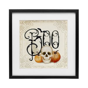 Stupell Industries Something Wicked Boo Framed Print Under Glass - 1 of 4