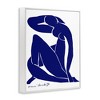 Stupell Industries Minimal Abstract Purple Nude Woman Matisse Artist Black Framed Giclee Art - 3 of 4
