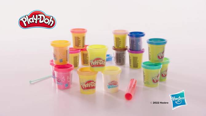 Play-Doh Sparkle and Scents Variety Pack Spring Colors Great For Easter Crafts, 2 of 9, play video