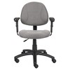 Deluxe Posture Chair with Adjustable Arms - Boss Office Products - image 4 of 4