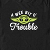 Men's Star Wars: The Mandalorian St. Patrick's Day Grogu A Wee Bit O' Trouble T-Shirt - 2 of 4