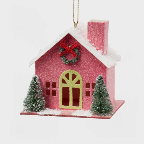 pink christmas ornaments target