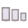 Torrent Collection 3 Piece 100% Soft Cotton Tufted Weave Bath Rug Set, Ombre Pattern, Super Soft & Absorbent, Machine Washable Bathroom Mats - 2 of 4