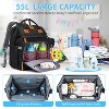 Itopfox Large Capacity Diaper Backpack with Detachable Changing Station, Baby Essentials Organizer for Boys & Girls, Black - 4 of 4