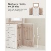 Large 6-Tier Jewelry Box with Mirror & Lock, 5-Drawer Organizer for Watches & Accessories - 4 of 4