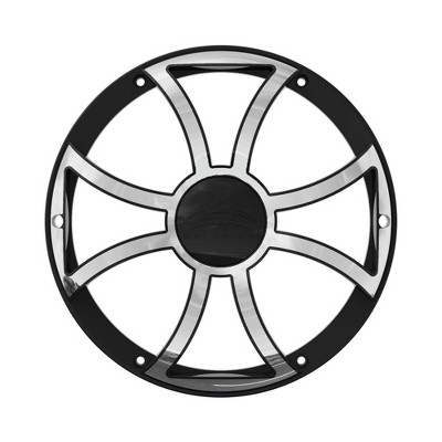 Wet Sounds REVO 10 XS-B-SS GRILLE V3 - Black/Stainless XS Style for REVO 10 Subs