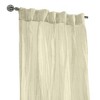 Habitat Paloma Sheer Dual Header Stylish and Functional Curtain Panel Cream - image 3 of 4