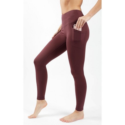 Yogalicious - Women's Polar Lux Fleece Lined High Waist Legging -  Grapelicious - Large : Target