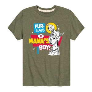 Boys' - 101 Dalmatians - Furever A Mamas Boy Short Sleeve Graphic T-Shirt - 1 of 4