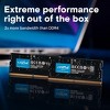 Crucial 2x32GB DDR5 5600MHz 262pin SoDIMM Laptop Memory CT2K32G56C46S5 - 2 of 4