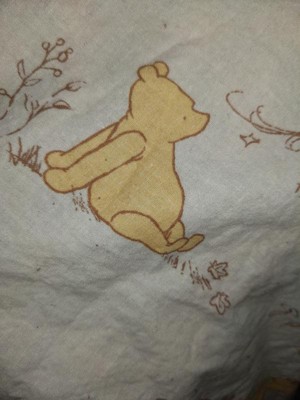 Lambs & Ivy Disney Baby Storytime Pooh 100% Cotton Fitted Crib Sheet ...