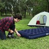 Bestway: Flocked Air Mattress Twin, Blue - 4 of 4