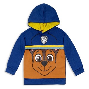 Paw Patrol Chase Marshall Rubble Zuma Fleece Pullover Hoodie Toddler to Little Kid - 1 of 4