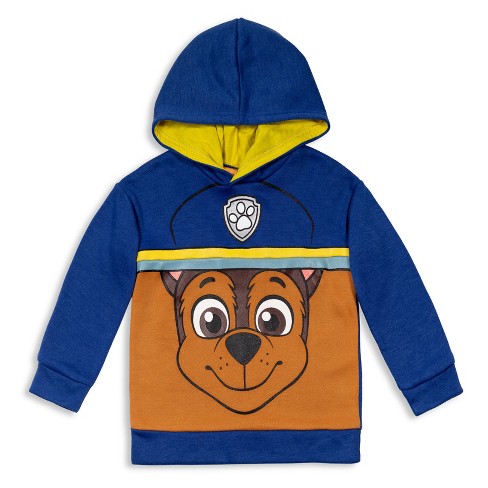 Patrol Boys Paw Target Pullover Chase : Blue Toddler Hoodie 2t