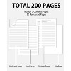 Hardcover Journal Notebooks, 10 Packs A5 Lined Journals Bulk for Writing 200 Pages/100Sheets - 4 of 4